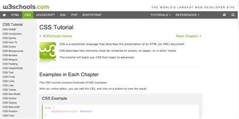 css by w3schools|CSS3 Tutorial Index .